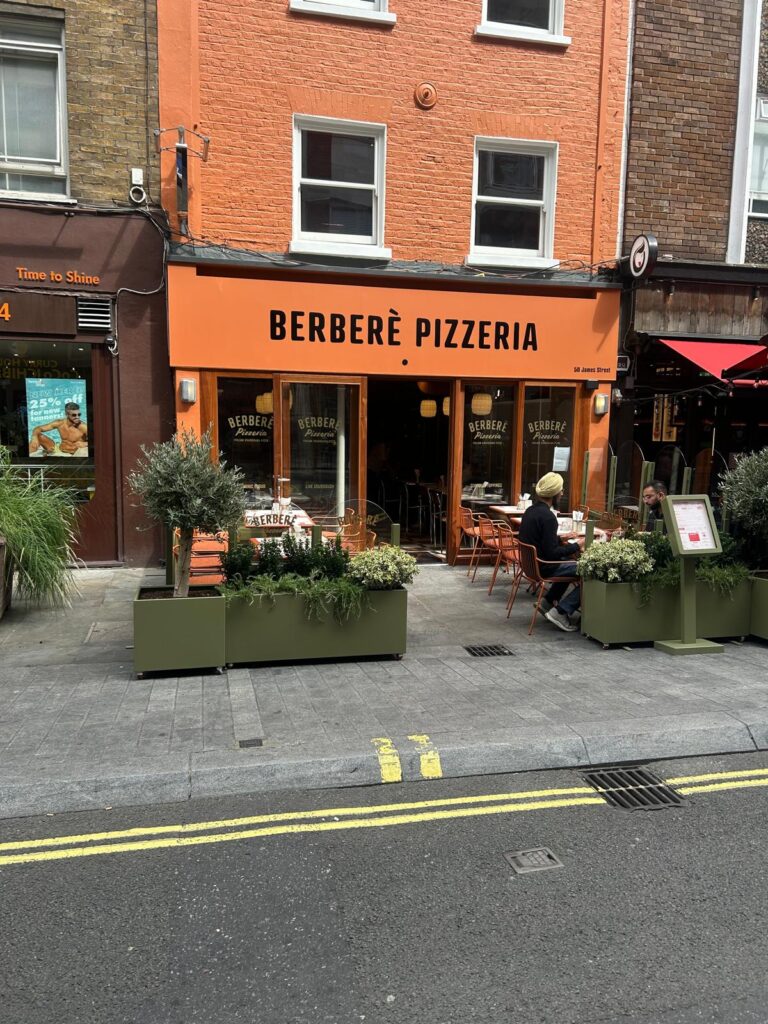 outdoor signage in london