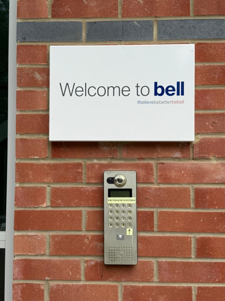 Bell Tyne & Wear Signage & Interior Branding Project 2025 | Northampton Signs