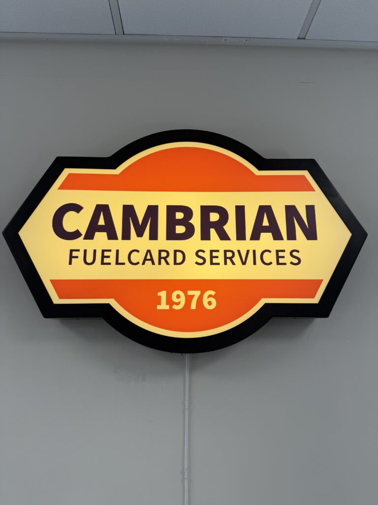 indoor signage in cwmbran