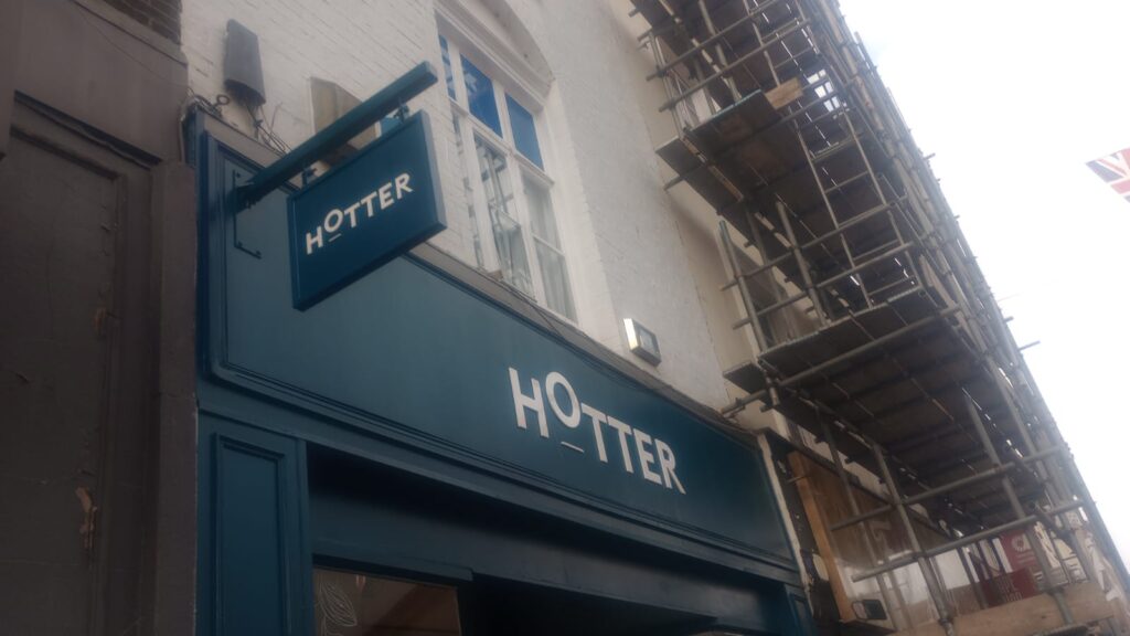 Signage in Taunton | Hotter, 2025