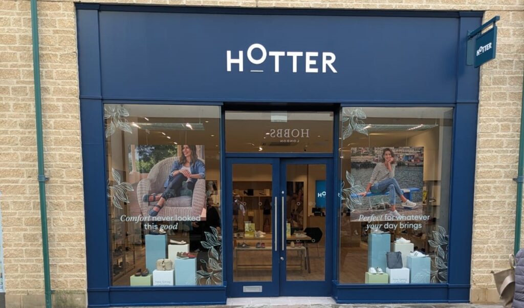 Signage in Witney | Hotter, 2025