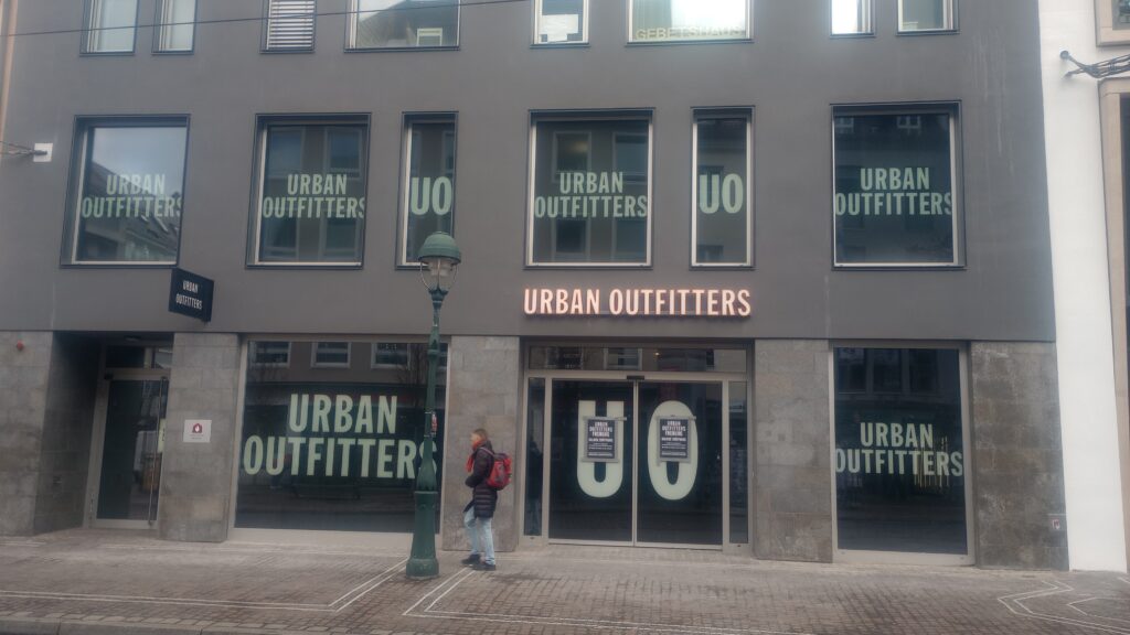 Signage in Freiburg | Urban Outfitters, 2025