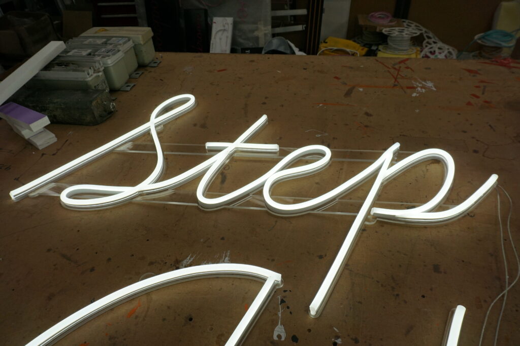 led sign in northampton