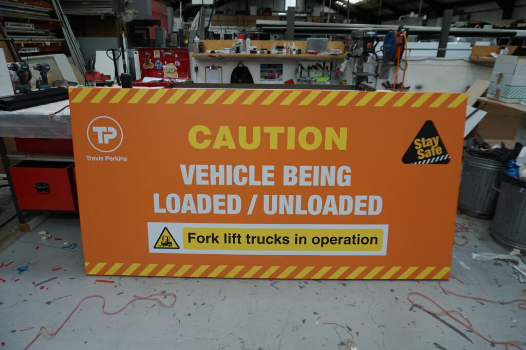 health and safety signage